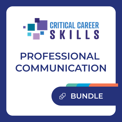 Critical Career Skills Professional Communication - Single Title Bundle + Retake