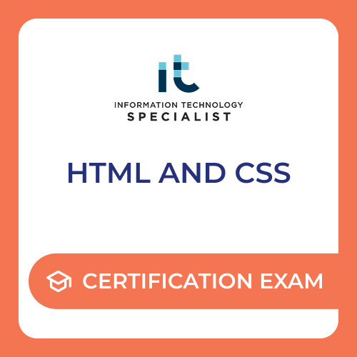IT Specialist HTML and CSS - Certification Exam Voucher