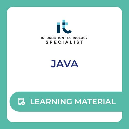 IT Specialist Java Learning Material