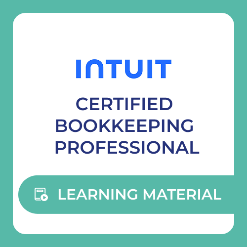 Intuit Certified Bookkeeping Professional - Learning Material