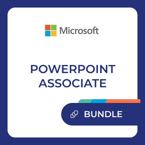 Microsoft PowerPoint MS 365 (MO-310) - Single Title Bundle + Retake