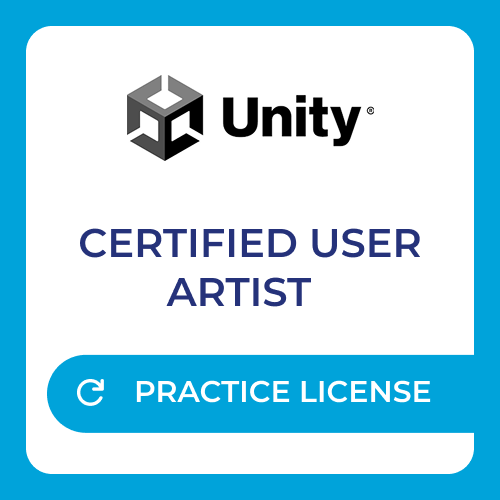 Unity Certified User Artist - Practice License